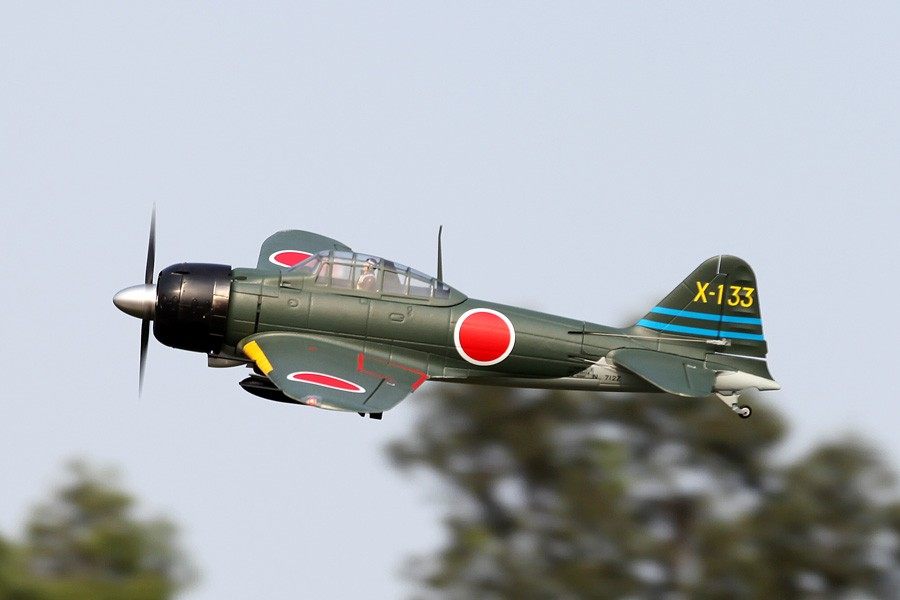 FMS 1400mm A6M3 Zero Green PNP