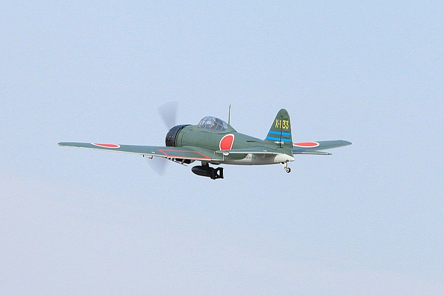 FMS 1400mm A6M3 Zero Green PNP